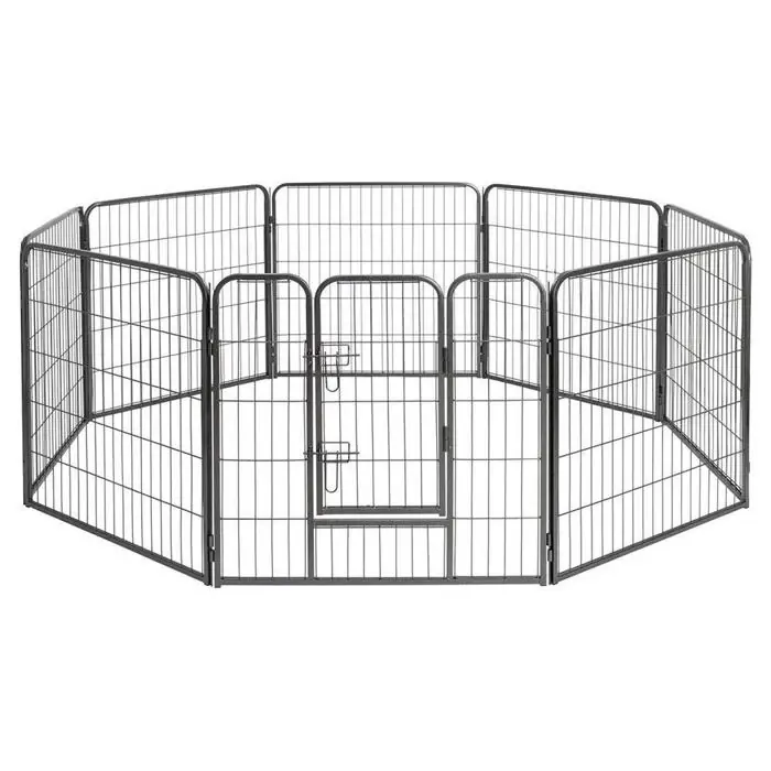 Extra rabatt Topmast Premium Valphage & Lektält För Hund 8 Sidor Antracit SMALL